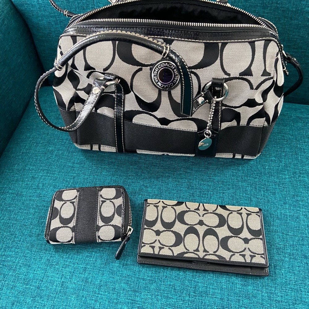 Coach three piece set!